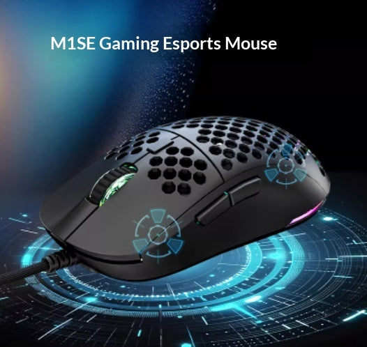Gaming Mouse Esports-grade Mechanical Wired Ergonomic With Customizable Macro Settings