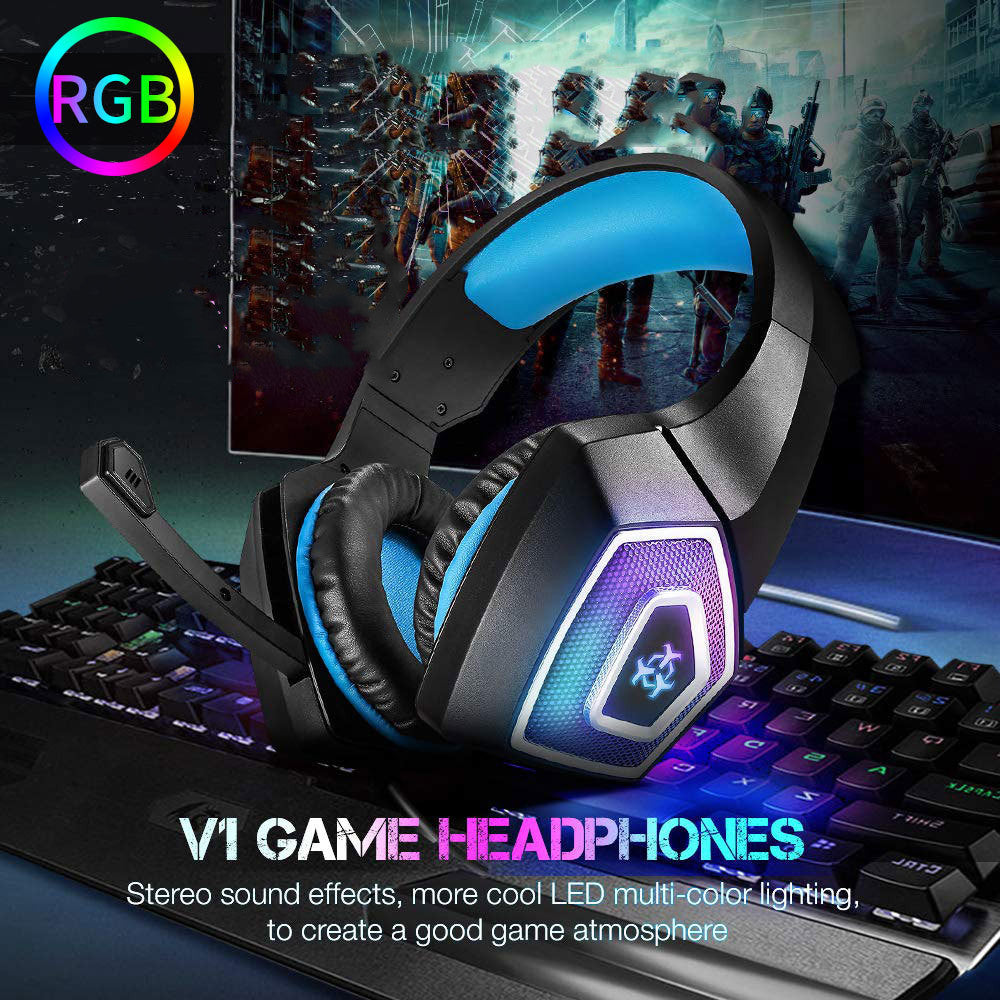 Gaming Headset RGB Lighted Wired