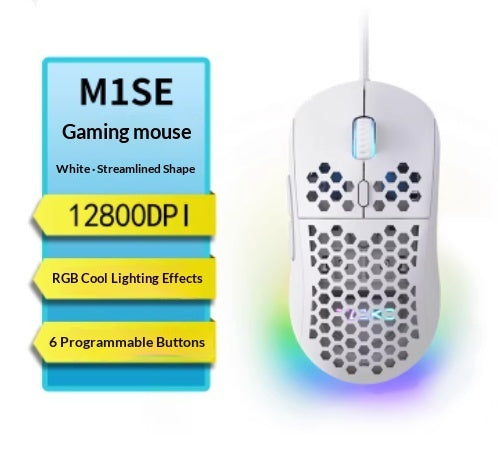 Gaming Mouse Esports-grade Mechanical Wired Ergonomic With Customizable Macro Settings