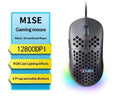 ماوس ألعاب إلكتروني ميكانيكي سلكي مريح مع إعدادات ماكرو قابلة للتخصيص
