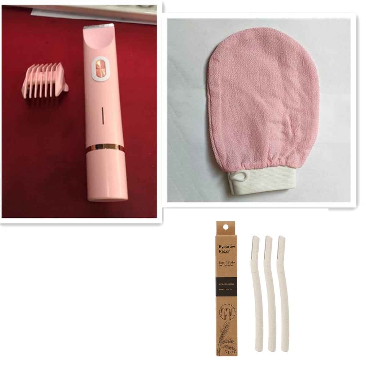 2 In 1 Hair Remover Women's Double Head Shaver