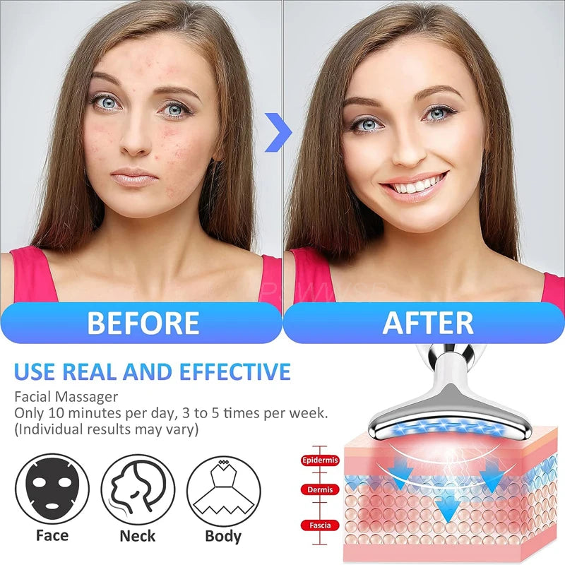 Facial Massager & Neck Beauty Device