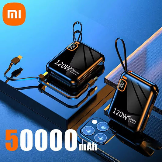 Xiaomi High Capacity Fast Charging Portable Power Bank 120W 50000Mah