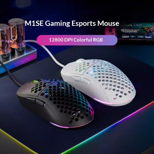 Gaming Mouse Esports-grade Mechanical Wired Ergonomic With Customizable Macro Settings