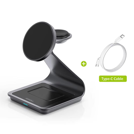 Bonola Magnetic 3 in 1 Wireless Charger Stand