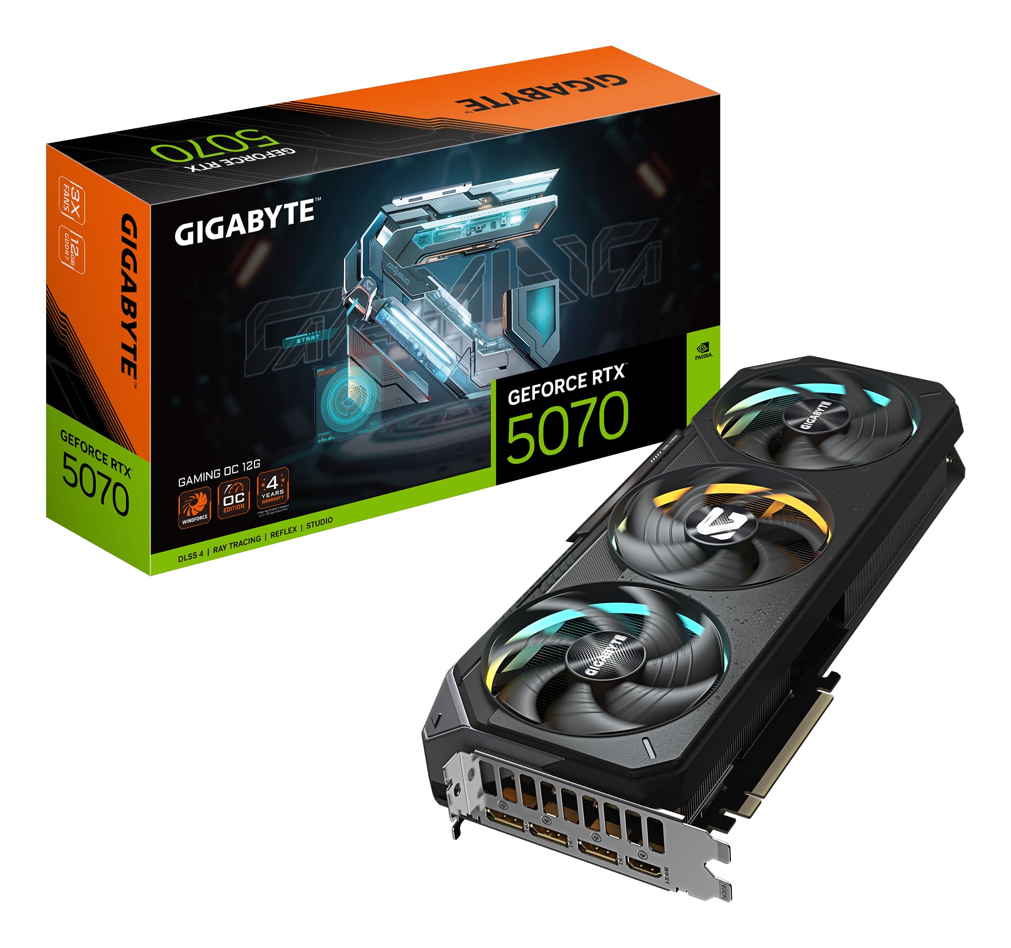 Nvidia Geforce RTX 5070, 12GB